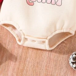 Sfdgfhyf Enfants Parti Vêtements Nouveau-né Bébé Garçons Filles Noël Romper À Manches Longues Lettre Imprimé Sweat -Rose Magasin 81TxPycM2L. AC UL1500