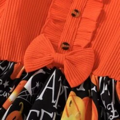 Filles Chandail De Noël Taille 7 Enfant Filles Halloween À Manches Longues Côtelées Robes Enfants Bande Dessinée (Orange, 4-5 Years) 15 Filles Chandail De Noël Taille 7 Enfant Filles Halloween À Manches Longues Côtelées Robes Enfants Bande Dessinée (Orange, 4-5 Years) -Rose Magasin 81aBQngii8L. AC SL1500