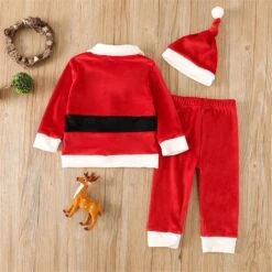 Sfdgfhyf Fille Casual Vêtements Enfant Enfants Bébé Garçons De Noël Vêtements Ensemble À Manches Longues T-shirt Tops Velours Noël Santa -Rose Magasin 81bd25R72kL. AC UL1500