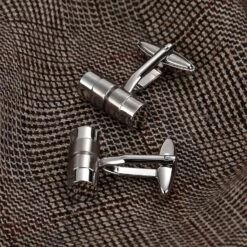 Banemi Boutons De Manchette Multipack, Argent Boutons De Manchette Set Ensembles Cylindriques En Acier Inoxydable Pour Dîner De Noël 1.9X0.8CM -Rose Magasin 81f1Hgws3L. AC UL1500