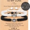 UNGENT THEM I Love You 100 Langues Bracelets De Corde Tressée Couples Cadeaux Pour Petit Ami, Petite Amie, Mon Amour, âme Sœur, Anniversaire Saint Valentin Anniversaire Anniversaire Anniversaire Anniversaire Cadeau De Noël Pour Lui Et Elle -Rose Magasin 81jQ6gocMEL. AC UL1500