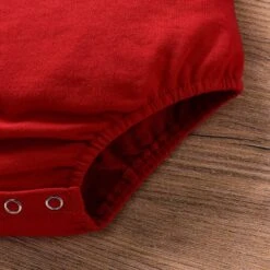 Linge Bébé Vêtements Nouveau-né Bébé Filles Garçons Infantile Mignon Noël Lettres Impressions Romper Jumpsuit Bébé Snap -Rose Magasin 81kKzAaeR7L. AC UL1500