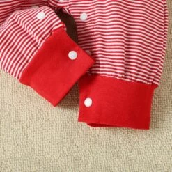 NLGToy Garçons Tenues Infantile Garçons Filles À Manches Longues De Noël Romper Rayé Deer Imprimé Combinaison Enfant Fille D'été -Rose Magasin 81mitSzNM L. AC UL1500