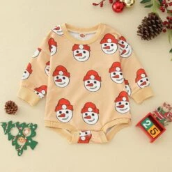 Fille Vêtements Infantile Garçons Filles À Manches Longues Dessin Animé Noël Santa Imprimé Romper Tops Maman Bébé Vêtements 15 Fille Vêtements Infantile Garçons Filles À Manches Longues Dessin Animé Noël Santa Imprimé Romper Tops Maman Bébé Vêtements -Rose Magasin 81qB MuJTnL. AC UL1500