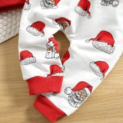 Enfants Tenue Nouveau-né Bébé Filles Garçons Père Noël Imprimer Noël Automne Sweat à Manches Longues Pantalon -Rose Magasin 81rEJJEUgL. AC UL1500