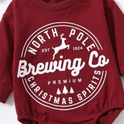 Enfant Romper Bébé Bébé Nouveau-né Garçons Filles Lettre À Manches Longues Romper Noël Outfit Vêtements Garçon Vêtements -Rose Magasin 81vLiOHh9TL. AC UL1500 1