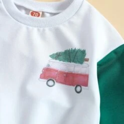 Sfdgfhyf Mignon Vêtements Ensemble Pour Enfants Bébé Garçon Fille De Noël Sports Casual Pull À Manches Longues Crewneck Sweat Pantalon -Rose Magasin 81xWjLqhDpL. AC UL1500