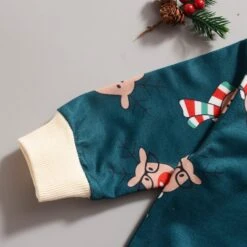Simple Vêtements De Noël Infantile Nouveau-né Bébé Garçons Filles À Manches Longues Mignon Bande Dessinée Patchwork Romper Body Tenues (A, 0-3 Mois) -Rose Magasin 81zIzYeJzPL. AC SL1500