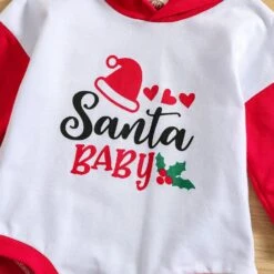 Bébé Bunny Chapeau De Noël Nouveau-né Bébé Garçons Filles Combinaisons Santa Lettre Imprimé Couleur Juste Un Vous Bébé -Rose Magasin 81zkuqQcV5L. AC UL1500