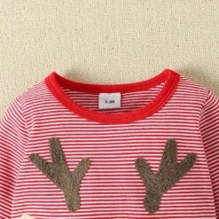 NLGToy Garçons Tenues Infantile Garçons Filles À Manches Longues De Noël Romper Rayé Deer Imprimé Combinaison Enfant Fille D'été -Rose Magasin 91djcABWb L. AC UL1500